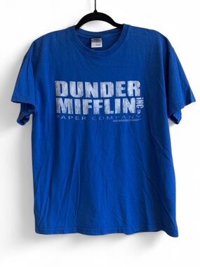 The Office Dunder Mifflin Logo T-Shirt - Men size Medium